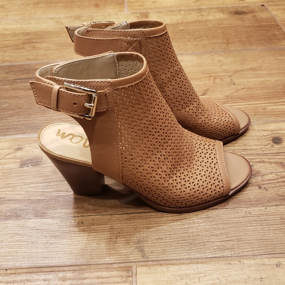Sam Edelman open toed booties size 8.5 - Picture 12 of 12
